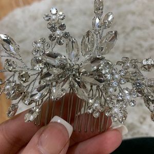 Bridal Crystal Comb Headpiece